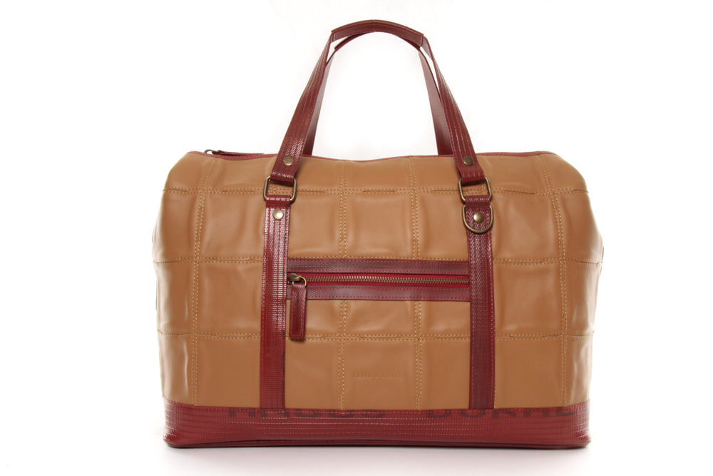 TEG Leather gladstone bag