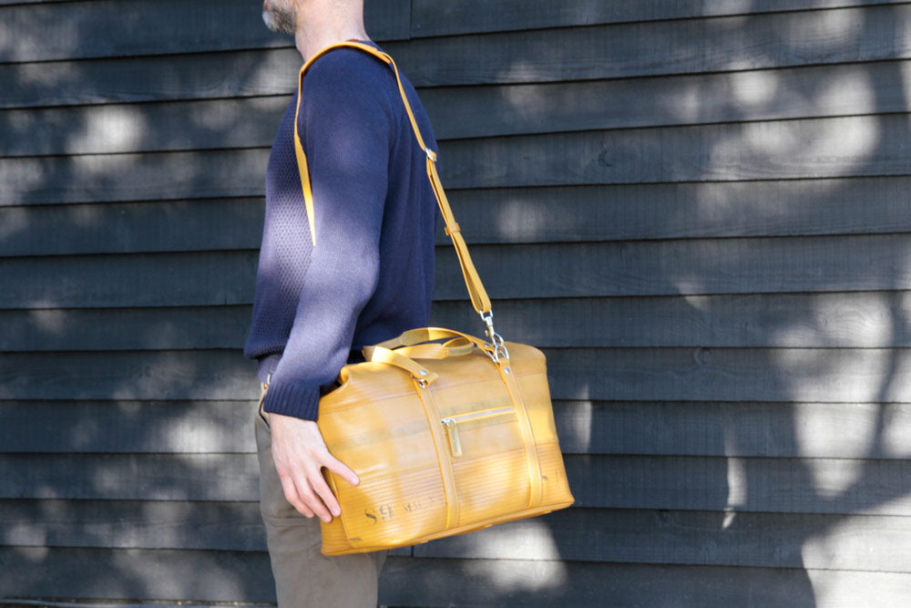 Sustainable luggage by Elvis & Kresse