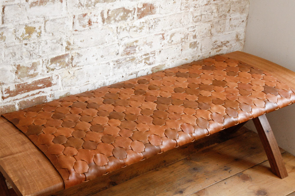 Leather Bench
