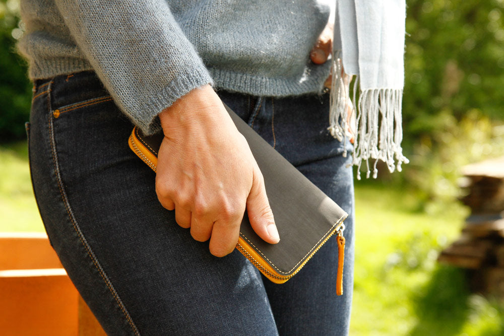 vegan leather purse