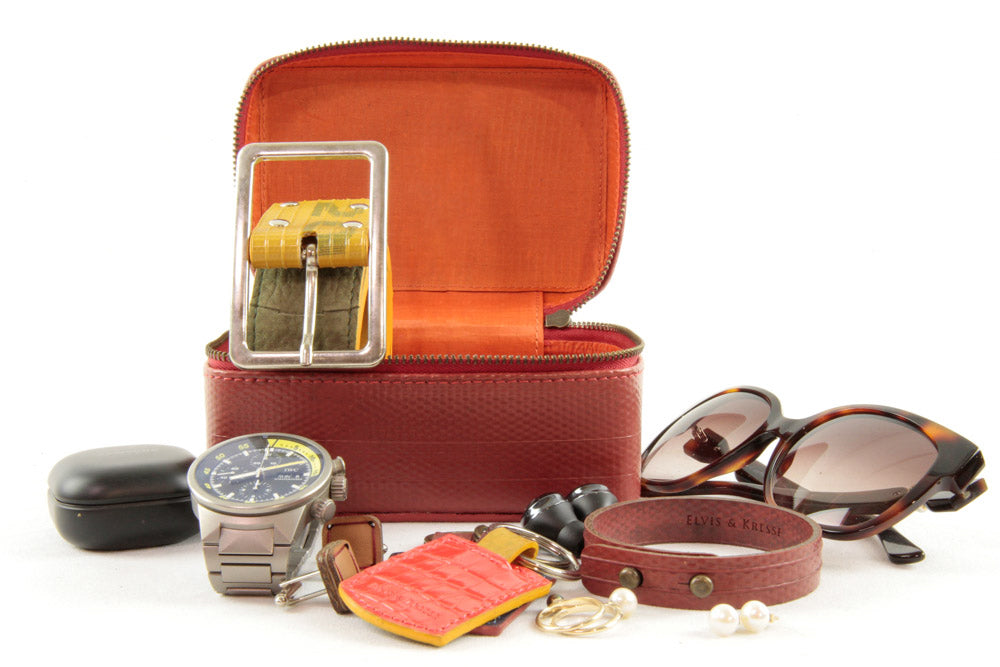 Large Leather Jewelry Box