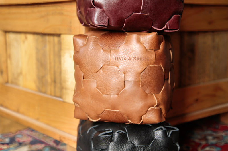 Leather Cube - Elvis & Kresse