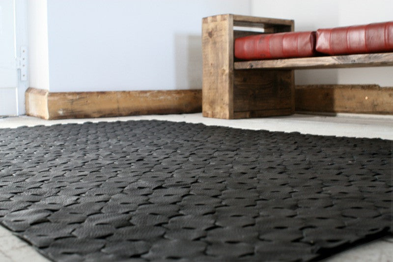 Leather Rug - Elvis & Kresse