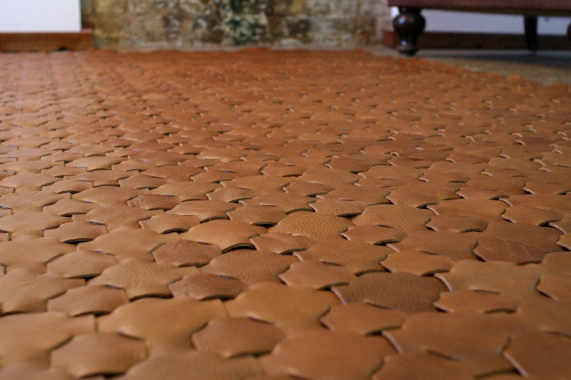 Leather Rug - Elvis & Kresse