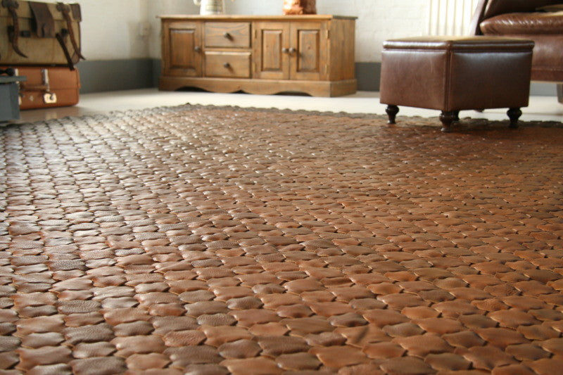 Leather Rug - Elvis & Kresse