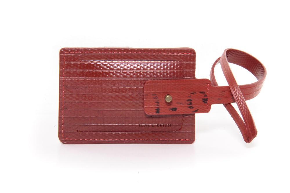 Vegan Leather Luggage Tag