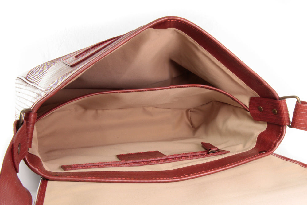 Red messenger clearance bag mens