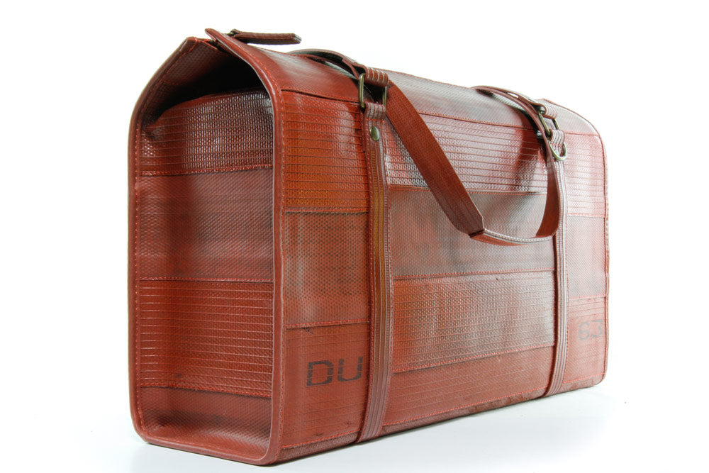Decommissioned Fire-hose Bag - Sustainable Luxury