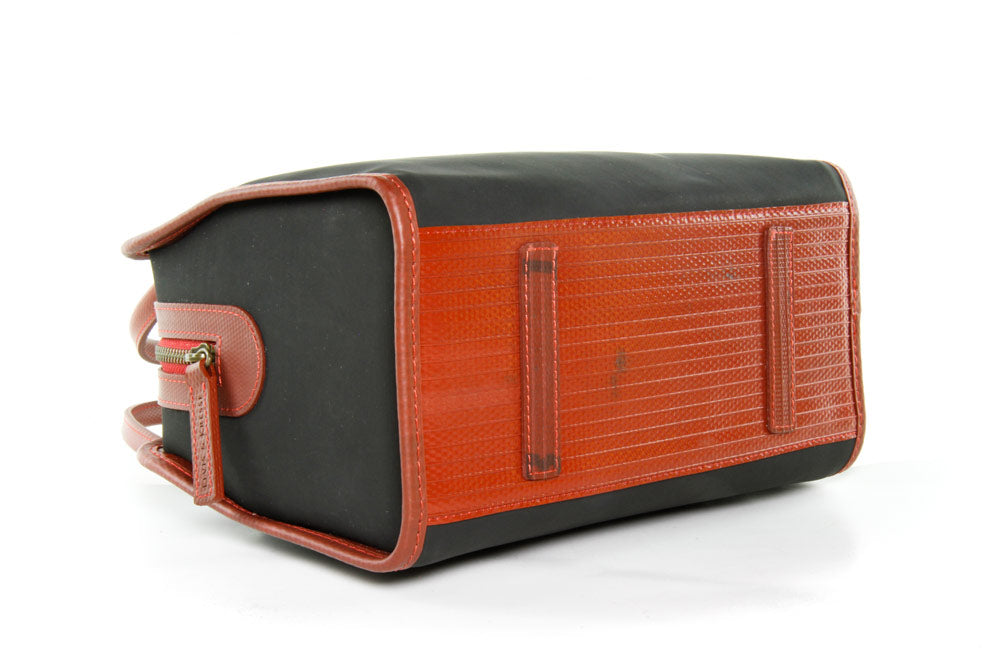 The Post Bag by Elvis & Kresse, made from decommissioned fire-hose