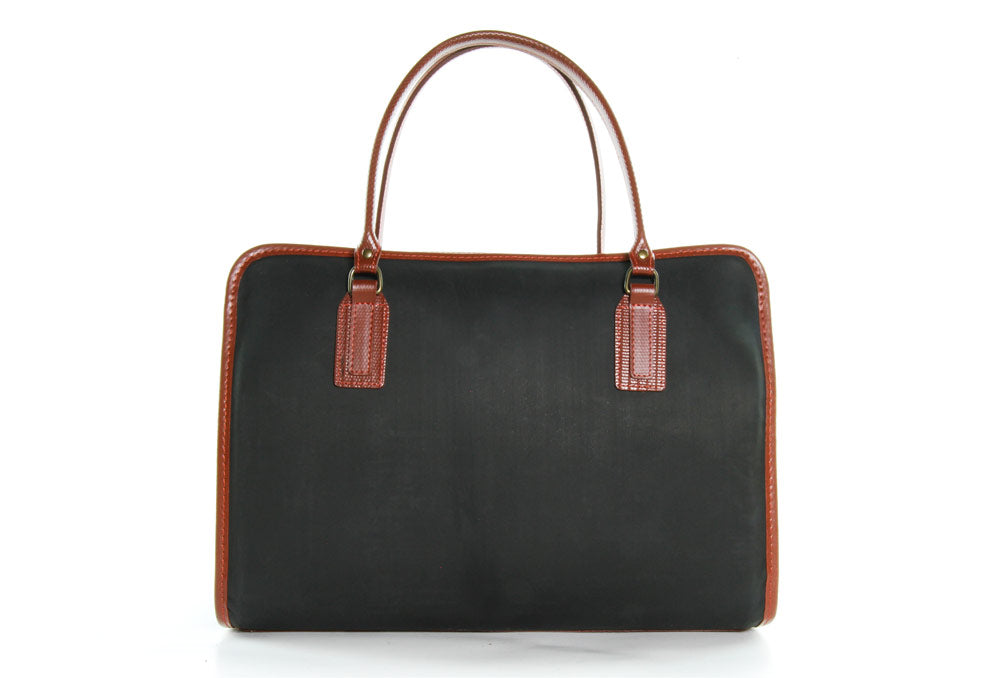 Large Vegan Leather Handbag