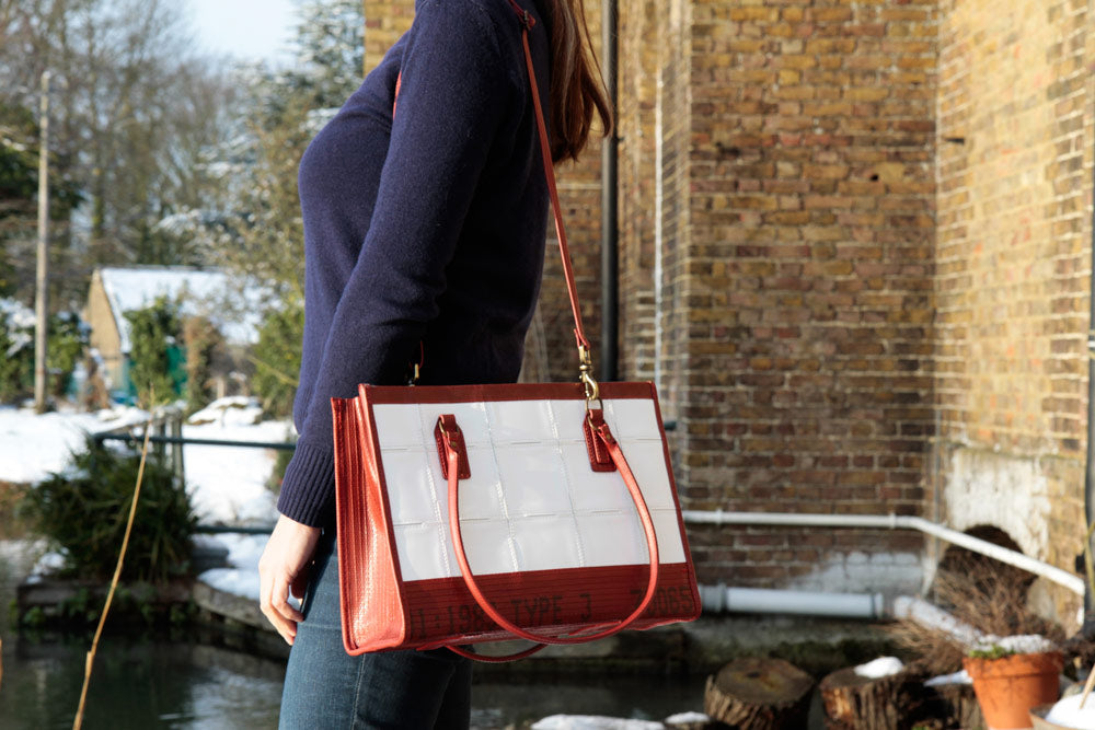Fire Hide Square Tote Elvis Kresse