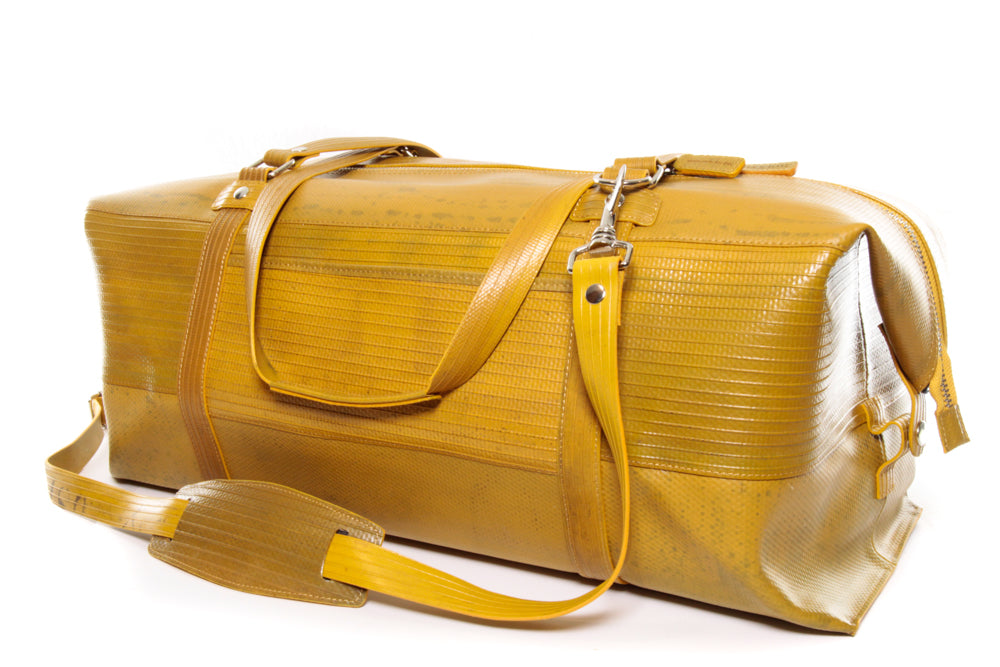 Yellow weekend best sale bag