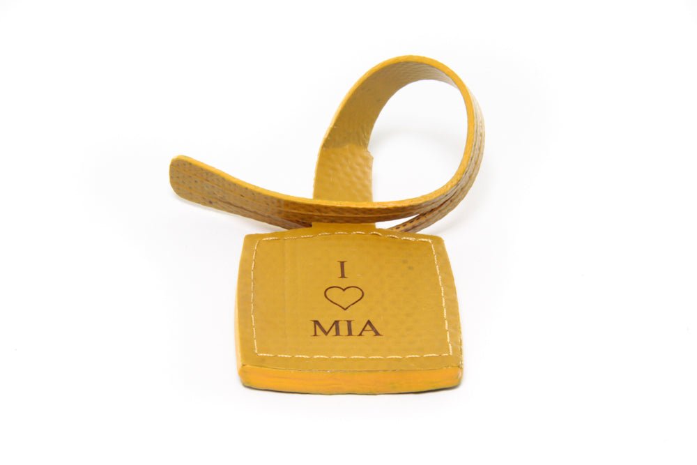 Leather Luggage Tag