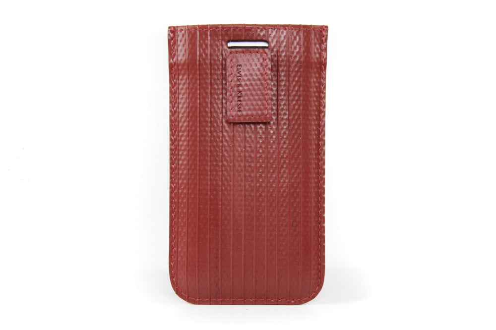 Elvis & Kresse iPhone case made from reclaimed fire-hose
