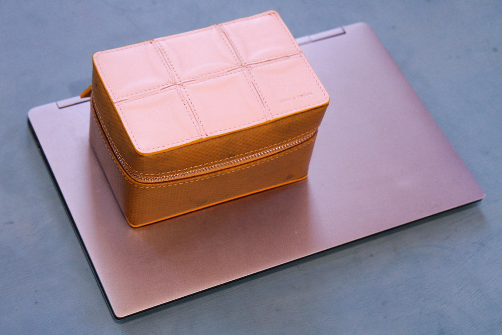 Large Leather Jewelry Box