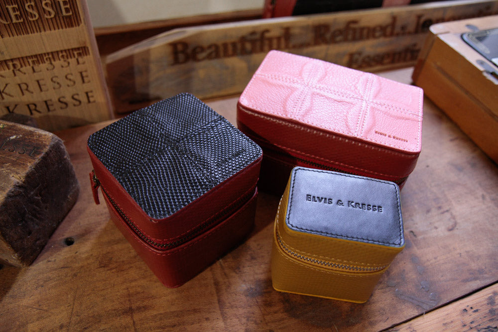 Small Leather Jewelry Box