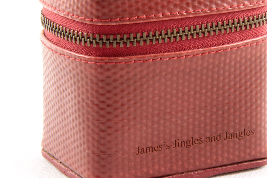 Large Leather Jewelry Box