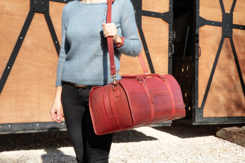 Elvis & Kresse Travel Bag - Red