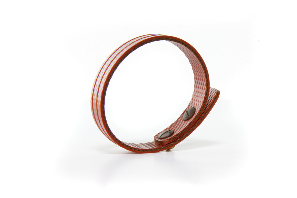 vegan leather wrist band